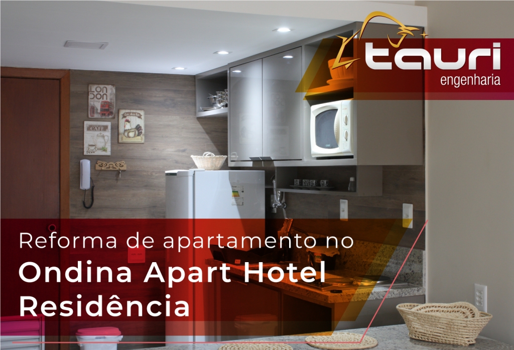 Reforma de apartamento no Ondina Apart Hotel Residência